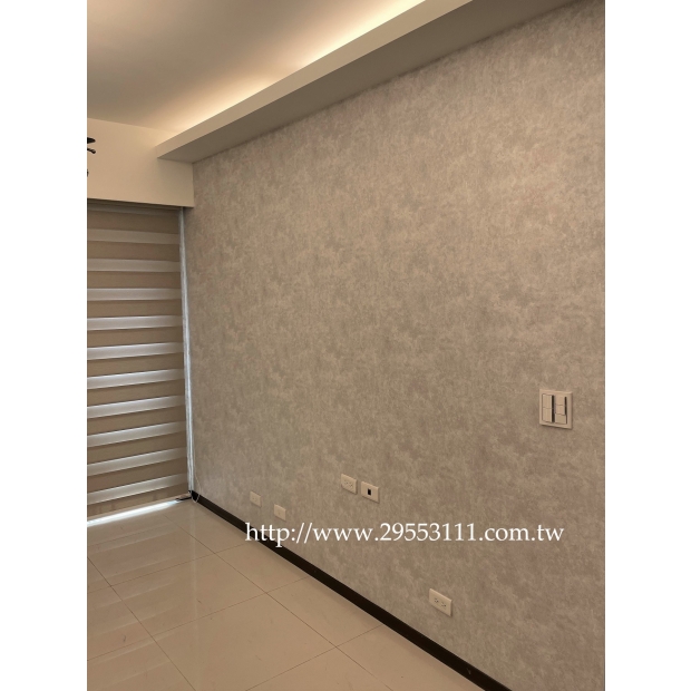 仿水泥紋壁紙裝潢施工