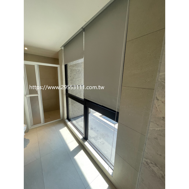 遮光捲簾式窗簾裝潢安裝