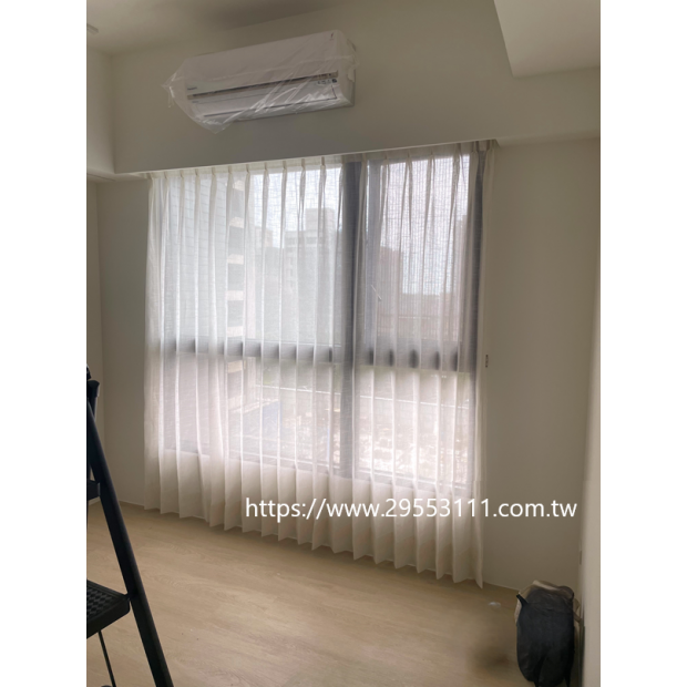 落地窗紗簾/白紗窗簾裝潢安裝施工 落地窗紗簾/白紗窗簾裝潢安裝施工