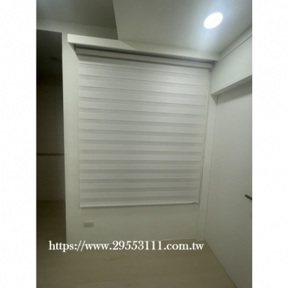 可調光捲簾式窗簾裝潢安裝