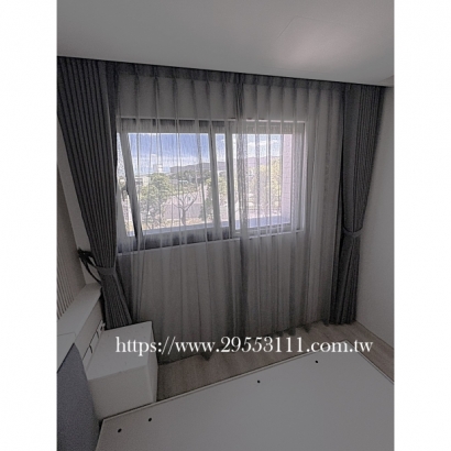 雙層落地窗簾裝潢安裝 雙層落地窗簾裝潢安裝
